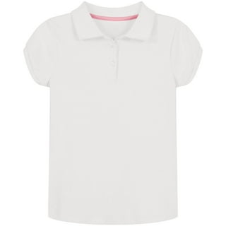 Nautica Girls Uniform Short Sleeve Interlock Polo