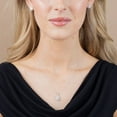 thumbnail image 8 of 0.96 CT. T.W. Diamond Earring and Pendant Necklace Set in 14K Gold, 8 of 9