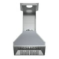 thumbnail image 4 of Forno Orvieto Wall Mount Range Hood In Stainless-Steel with Baffle Filters & Chimney, 4 of 9