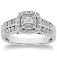 thumbnail image 3 of 0.37 CT. T.W. Round Cut Halo Diamond Ring & Band set in 14K Gold, 3 of 5