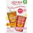 thumbnail image 1 of Joyba Mango Passionfruit and Strawberry Lemonade Green Bubble Tea with Popping Boba, 12 fl. oz., 8 ct., 1 of 7