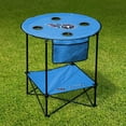 thumbnail image 2 of NFL 27.6" Round Tailgate Table with Shelf, 2 of 5