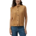 thumbnail image 1 of Frye Women's Cable Knit Sweater Vest, 1 of 9