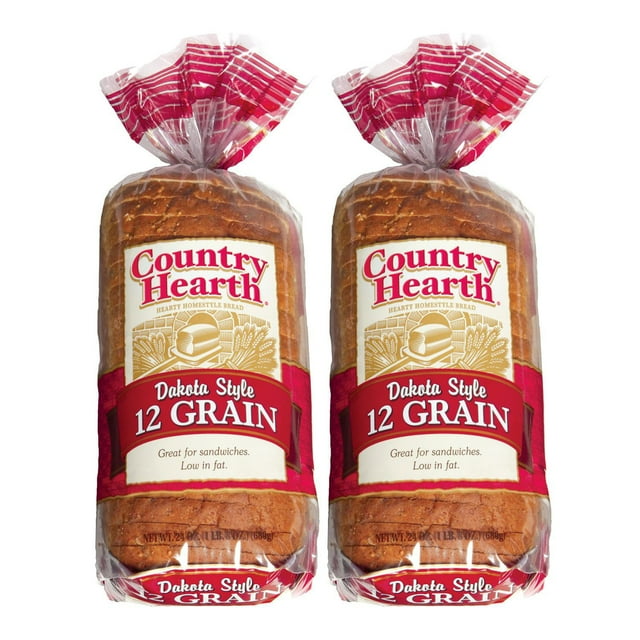 Country Hearth Dakota Style 12 Grain Bread 24 oz., 2 pk.
