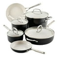 thumbnail image 1 of KitchenAid 10-Piece Hard Anodized Ceramic Nonstick Cookware Set, 1 of 11