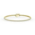 thumbnail image 1 of Lab Created Tennis Bracelet in 14K Gold, 1 of 7