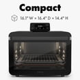thumbnail image 11 of CHEF iQ MiniOven, 11-in-1 Smart Toaster Oven Air Fryer, 25-Quart, 11 of 12