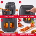 thumbnail image 6 of Dash Tasti-Crisp Infrared Digital 2.6QT Air Fryer, 6 of 10