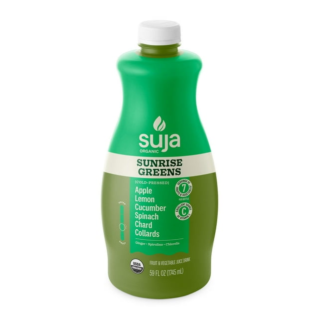 Suja Organic Sunrise Greens Cold Pressed Juice Drink, 59 fl. oz.
