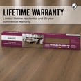 thumbnail image 10 of Select Surfaces Smokey Walnut Waterproof AC5 Laminate Flooring 14 mm Thick 7.56 in. W x 47.60 in. L (14.99 sq. ft. / carton), 10 of 12