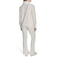 thumbnail image 3 of Halston Women's Velour Quarter-Zip Pullover, 3 of 8