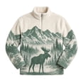 thumbnail image 6 of State Of Mine Men’s Sherpa Quarter Zip Pullover, 6 of 8
