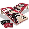 thumbnail image 1 of YouTheFan Atlanta Falcons 2'x4' Cornhole Board Set, 1 of 6