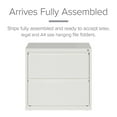 thumbnail image 2 of Hirsh 30" Wide 2-Drawer Lateral File Cabinet, Assorted Colors & Sizes, 2 of 13