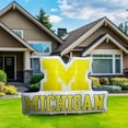 thumbnail image 2 of Logo Brands Michigan Wolverines Pre-Lit 7’x10’ Team Inflatable, 2 of 6