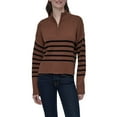 thumbnail image 1 of DKNY Women's Quarter-Zip Sweater, 1 of 8