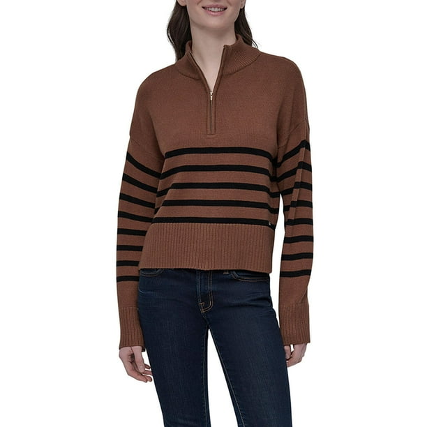 DKNY Women's Quarter-Zip Sweater - Samsclub.com