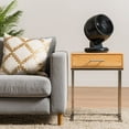 thumbnail image 7 of WOOZOO C18T Remote Controlled Whole Room Oscillating Circulating Fan, Black, 7 of 7