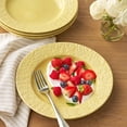 thumbnail image 2 of Member's Mark 4-Piece Ceramic Floral Texture Salad Plates, 2 of 4