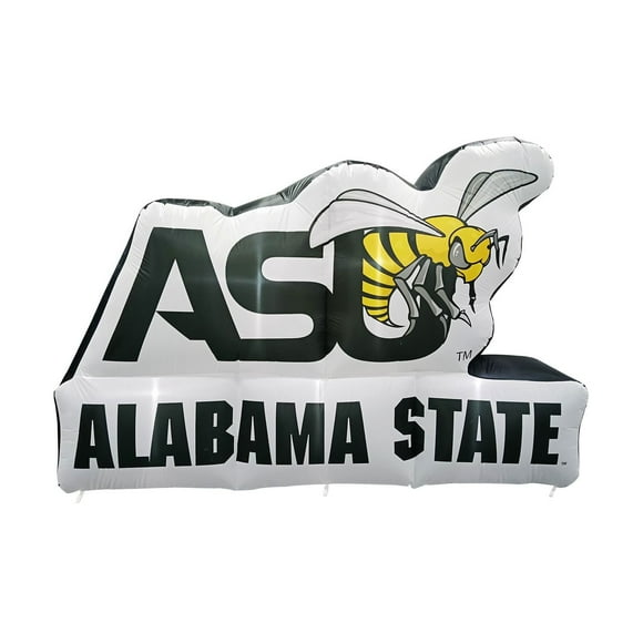 Logo Brands Alabama State Hornets Pre-Lit 7’x10’ Inflatable