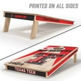 thumbnail image 2 of YouTheFan Texas Tech Red Raiders 2'x4' Cornhole Board Set, 2 of 6