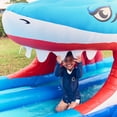 thumbnail image 12 of Happy Hop Shark Attack Double Slide Inflatable Water Slide, 12 of 15