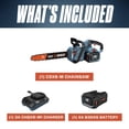 thumbnail image 11 of X6 60V Max* 16" Cordless Chainsaw, Brushless (4.0 Ah Battery & Charger Included), 11 of 14