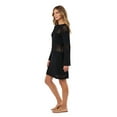 thumbnail image 3 of Edited by Remi Bader Long Sleeve Crochet Mini Dress, 3 of 11