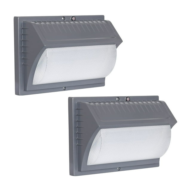 Honeywell LED Rectangular Security Light 2 Pk., Titanium Gray