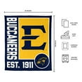 thumbnail image 3 of Logo Brands East Tennessee State Buccaneers 60"x70" Super Plush Blanket, 3 of 6