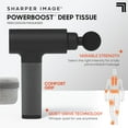 thumbnail image 2 of Sharper Image Powerboost Deep Tissue Percussion Massager 3.0, 2 of 12