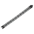 thumbnail image 2 of Spartan Stainless Steel with Black Spinel Gemstones Men's Bracelet, 2 of 4