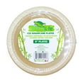 thumbnail image 1 of Innova Life Compostable Sugarcane Plates 6", 125 ct., 1 of 3