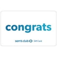 thumbnail image 1 of Sam's Club Everyday Congrats Gift Card, Various Amounts, 1 of 1