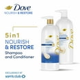 thumbnail image 3 of Dove Nourish & Restore 5-in-1 Conditioner, 33.8 fl. oz., 3 of 11