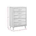thumbnail image 2 of Zuma 4-Drawer or 5-Drawer Chest in Walnut, 2 of 10