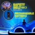 thumbnail image 7 of Flybar 12V Racer Glow Bumper Car, 7 of 8