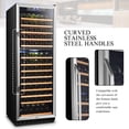 thumbnail image 13 of Lanbo 24 Inch 165 Bottle Single Zone Wine Cooler Fridge, 13 of 16
