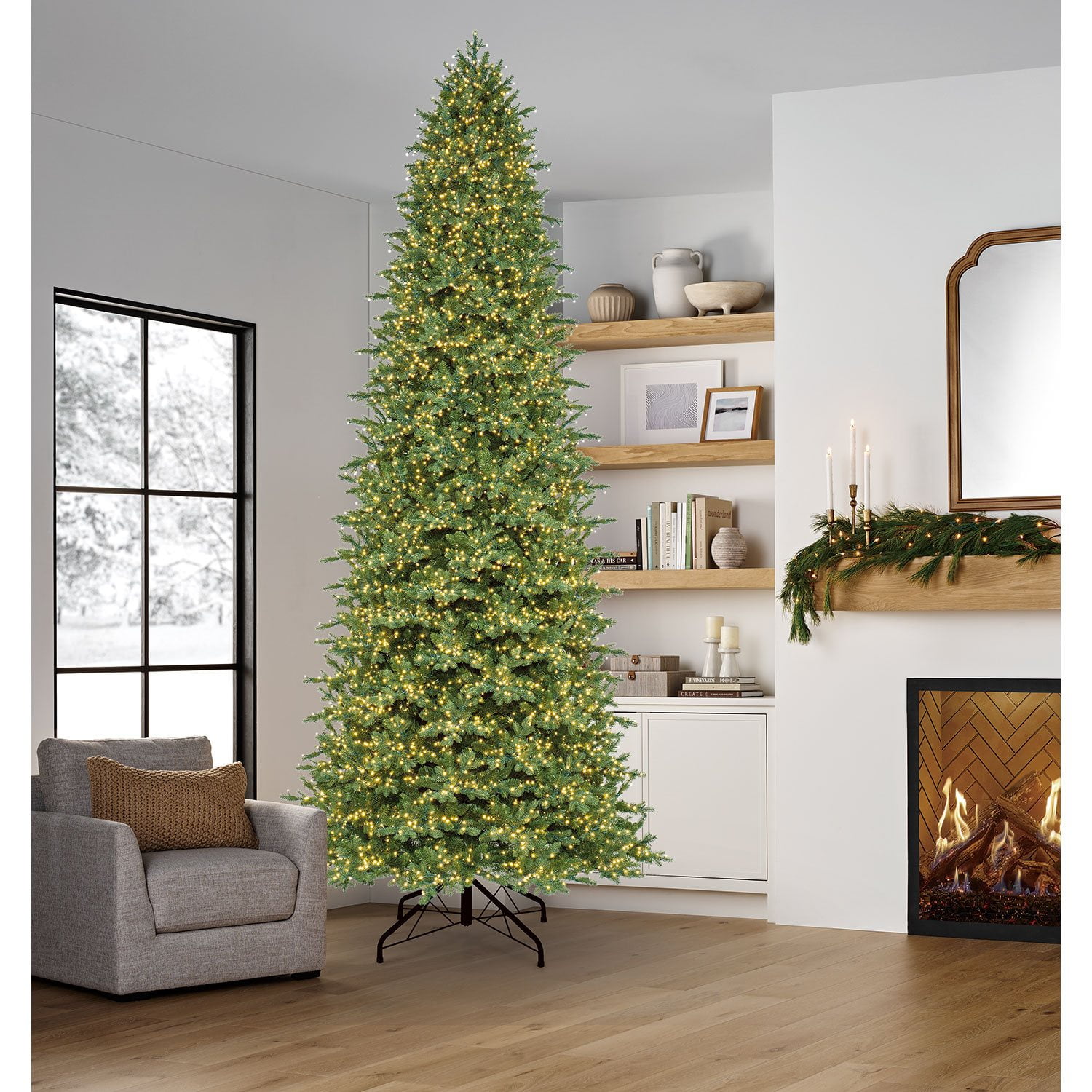 Member's Mark 12' Norway Fir Pre-Lit Christmas Tree - Samsclub.com