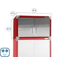 thumbnail image 2 of Seville Classics UltraHD Stacking Top Cabinet, 30” W x 18” D x 18.5” H, 2 of 10
