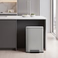thumbnail image 3 of Simpli-Magic 16 Gallon (60L) Infinity Edge Step Trash Can, Multiple Colors, 3 of 8