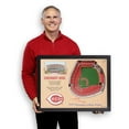 thumbnail image 4 of YouTheFan MLB 25-Layer Stadium View 3D Wall Art, 4 of 5