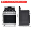thumbnail image 5 of LG 6.3 cu. ft. Smart Wi-Fi Enabled Gas Range with Air Fry & EasyClean, 5 of 8