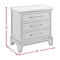 thumbnail image 10 of Society Den Johnshaven King Storage 3PC Bedroom Set in Espresso & Brown, 10 of 10