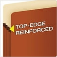 thumbnail image 3 of Pendaflex 5 1/4&rdquo; Expansion File Pocket, Manila/Red Fiber Letter, 10 ct., 3 of 7
