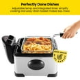 thumbnail image 5 of Chefman Dual-Cook Pro Deep Fryer, 5 of 7