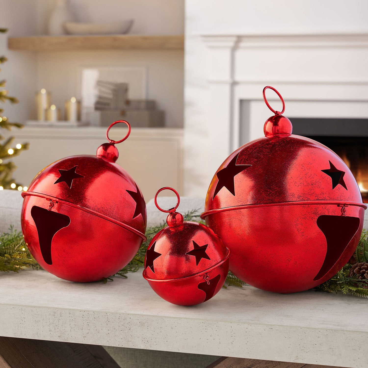 Member's Mark Jingle Bell Décor, Set of 3 - Samsclub.com