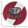 thumbnail image 2 of Collegiate Round Paper Plates, 10", 85 ct., Choose Your Team, 2 of 6