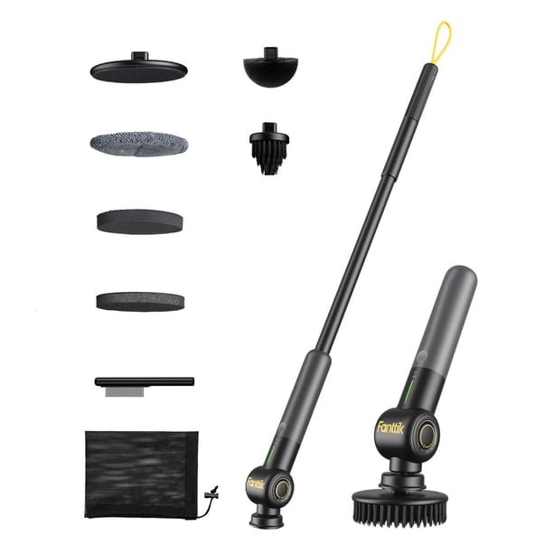 Fanttik Dual-Speed Electric Scrubber with 6 Brush Heads - Samsclub.com