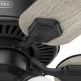 thumbnail image 10 of Hunter 52 inch Swanson Matte Black Ceiling Fan with LED Light Kit and Pull Chain, 10 of 12